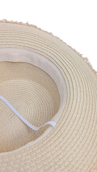 PUROTATTO CORAL TRIM HAT