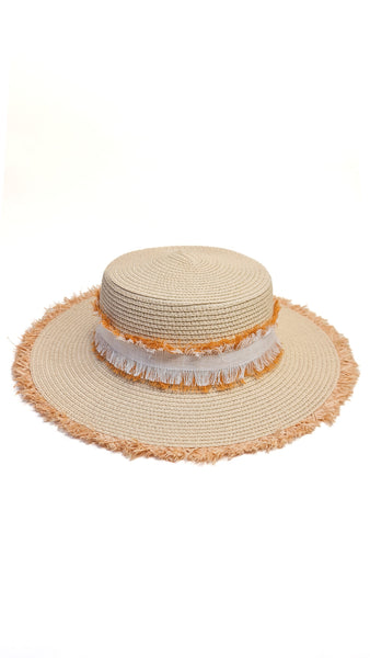 PUROTATTO MUSTARD TRIM HAT