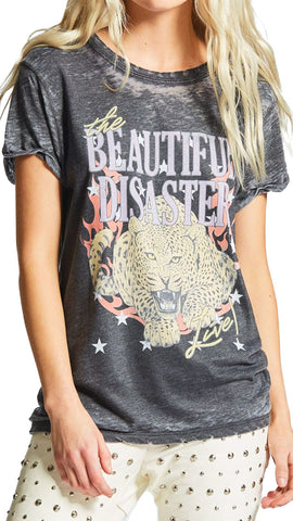 BEAUTIFUL DISASTER TEE