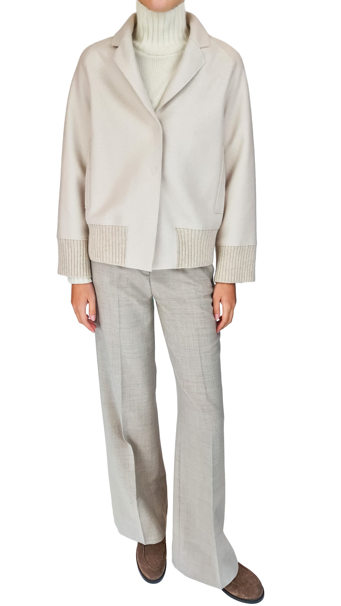 ROSSO35 CREAM BOMBER