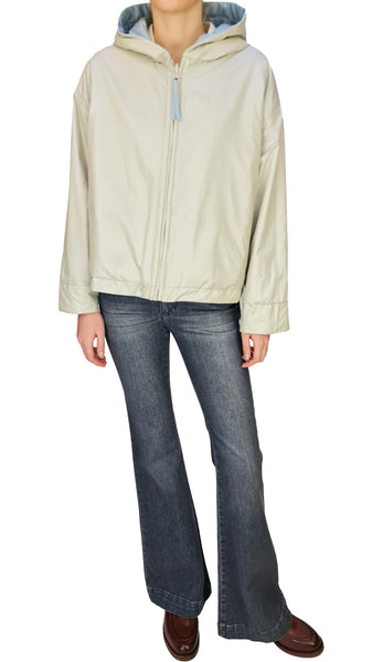 ROSSO35 SOFT BLUE REVERSIBLE JACKET