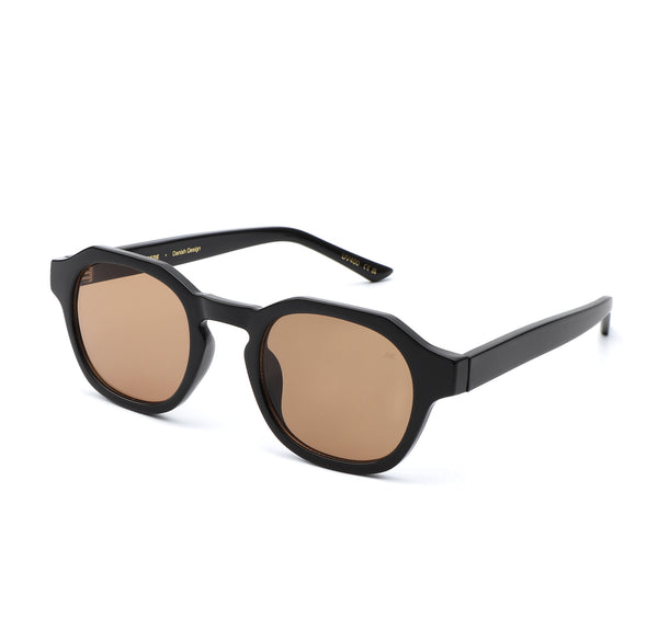 A.KJAERBEDE ZAN BLACK SUNGLASSES