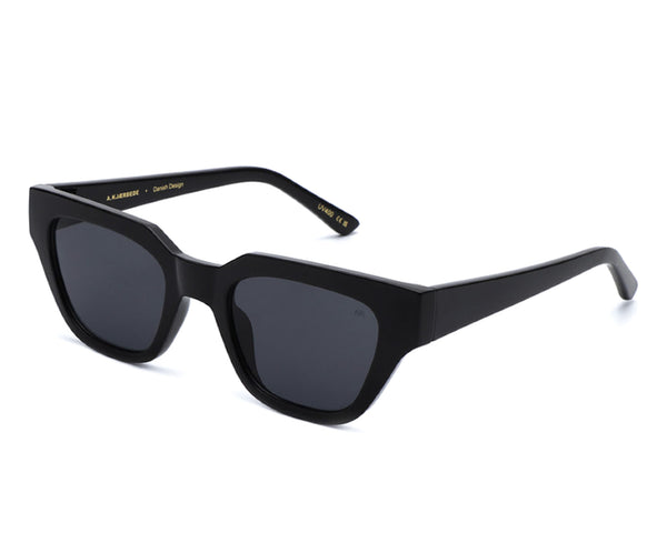A.KJAERBEDE KAWS BLACK SUNGLASSES