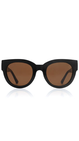 A.KJAERBEDE LILLY BLACK SUNGLASSES