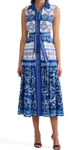 SALONI NYA RIVIERA DRESS