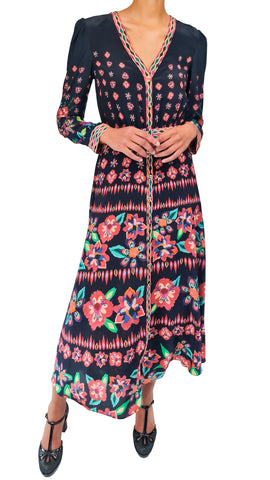 SALONI LEA CORDIA SHIRT DRESS