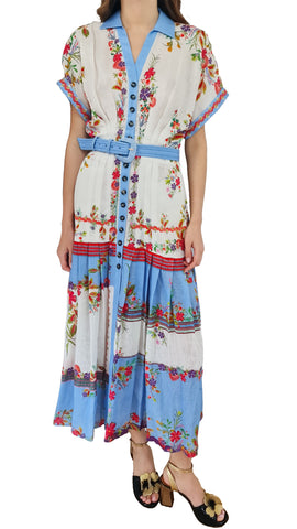 SALONI RIYA B ZINNIA DRESS