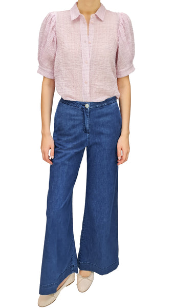 SHAFT FLAIRE DENIM STRETCH JEANS