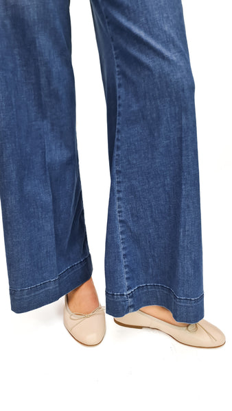 SHAFT FLAIRE DENIM STRETCH JEANS