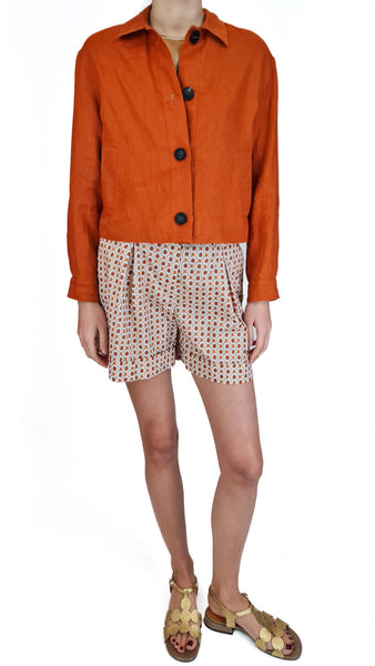 PUROTATTO TERRACOTTA SPOT SHORTS