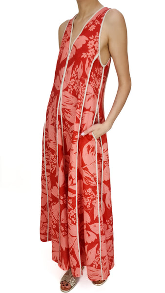 PUROTATTO CORAL MAXI DRESS