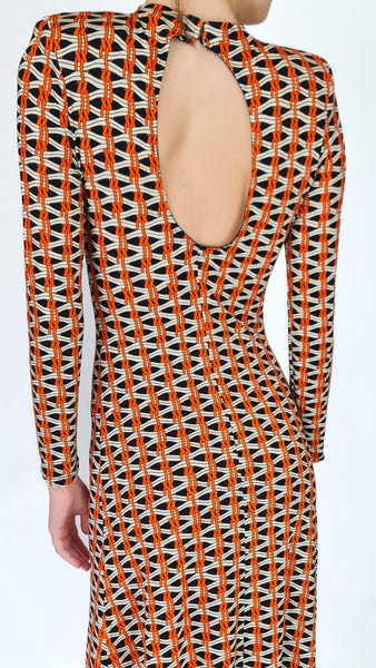 SIYU PALLADIO O BACK DRESS