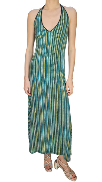 SIYU BAEZ HALTER DRESS