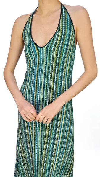SIYU BAEZ HALTER DRESS