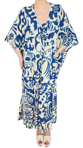 SIYU MARAN BEACH BLUE DRESS