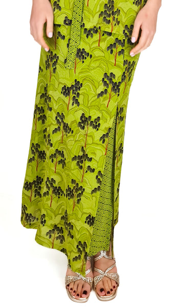 SIYU LASSUS CREPE SKIRT