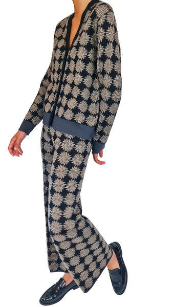 SIYU KNIT LOGOS PANTS