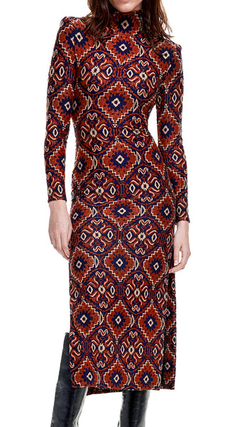 SMYTHE COPPER MEDALLION DRESS