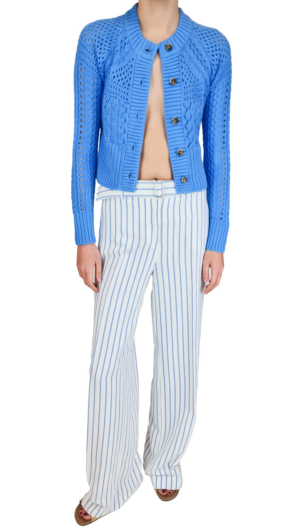 TRUE ROYAL NIKY STRIPE TROUSERS