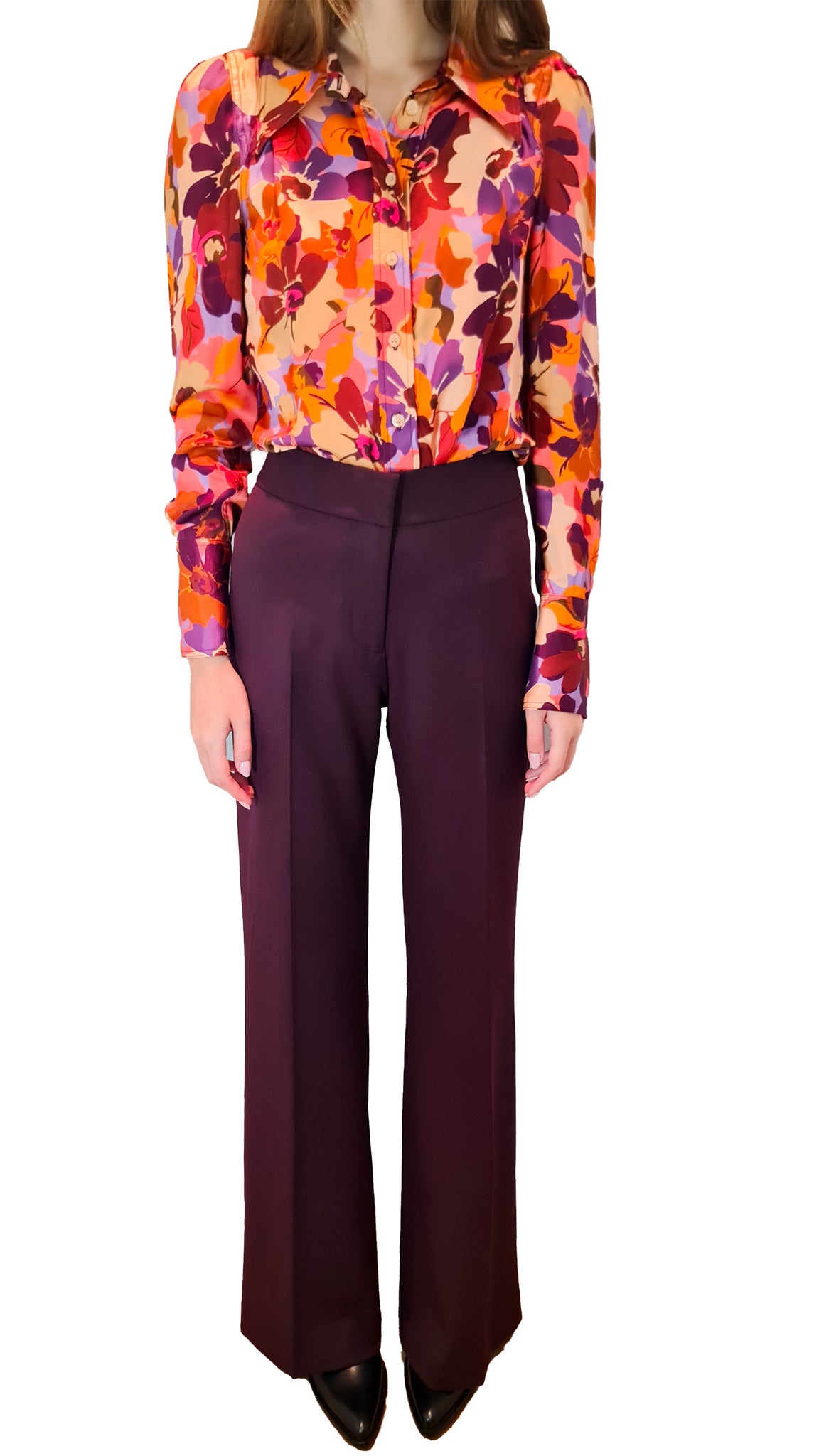 SMYTHE PLUM CLASSIC PANT