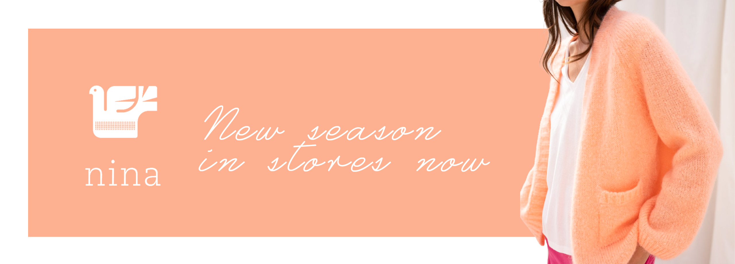 Nina's clothing store shop website