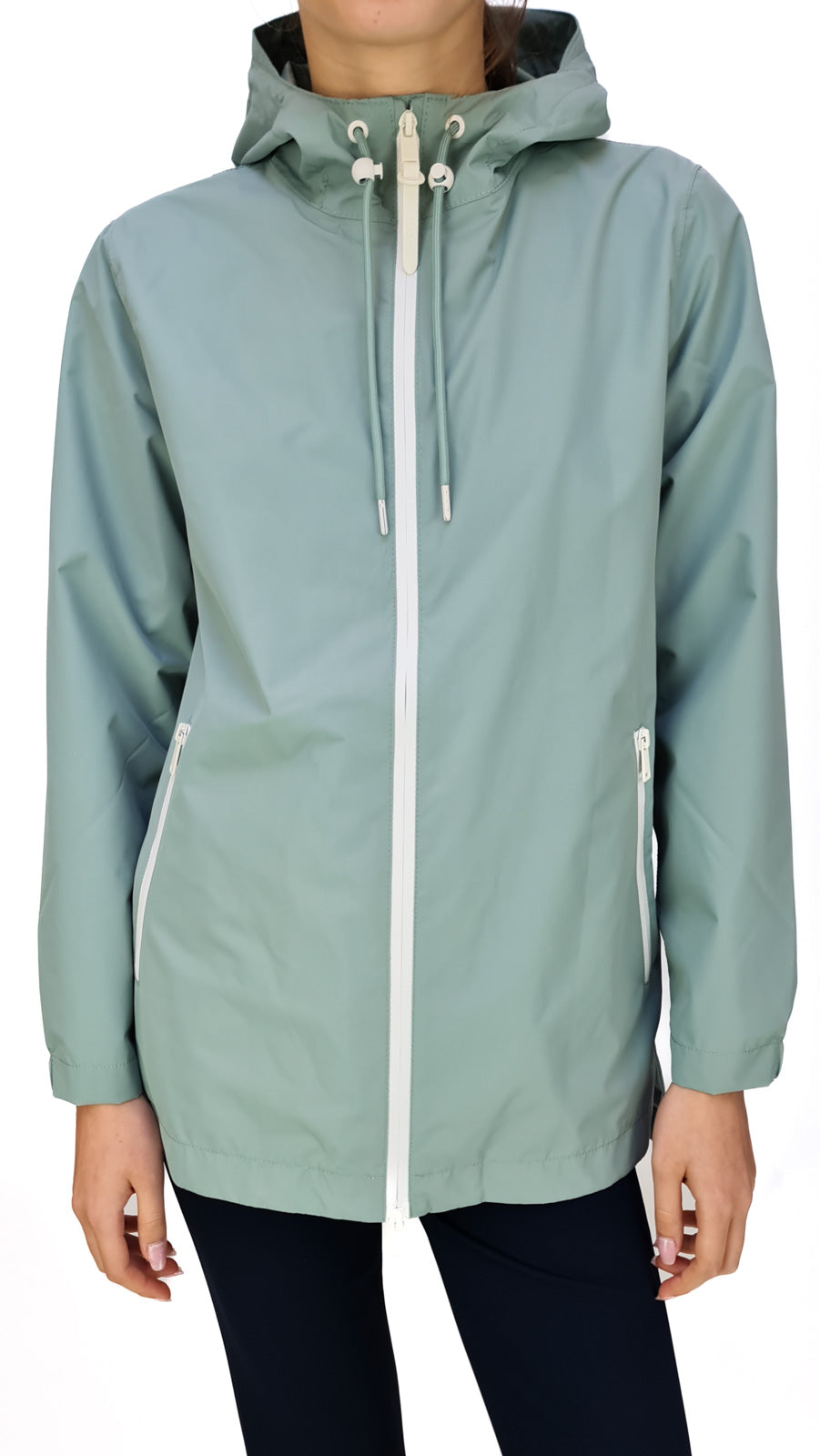 TANTA REENBUI ICEBERG GREEN RAIN COAT Shop Nina