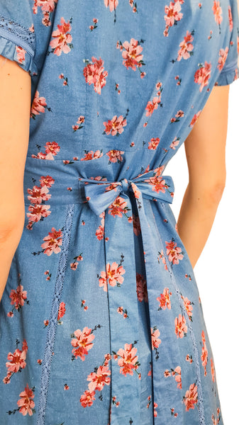ST. CLAIR ANNETTE PEONY DRESS