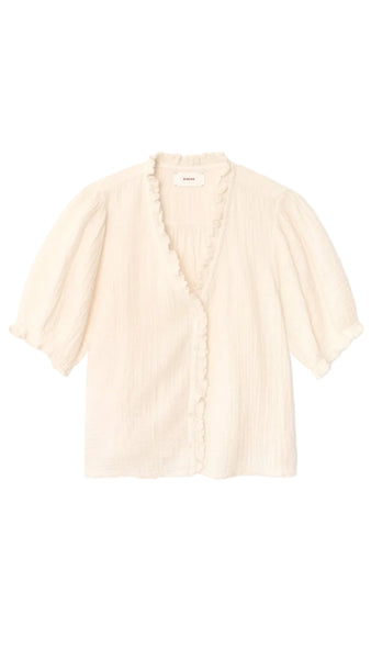 light yellow shirt on a white background