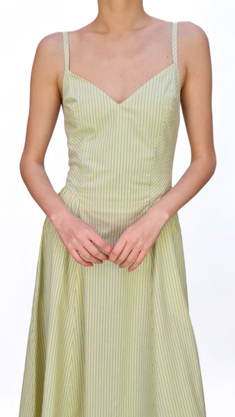 XIRENA BARDOT CITRINE DRESS