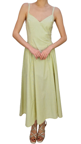XIRENA BARDOT CITRINE DRESS