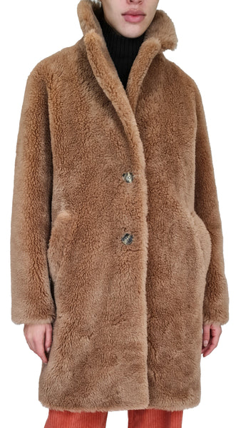 LEVINSKY CAMEL AIR WOOL COAT