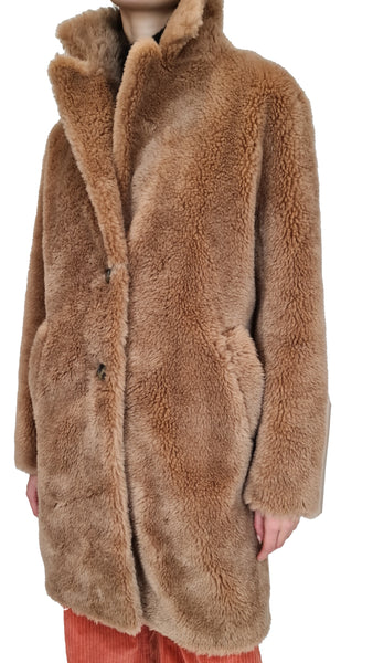 LEVINSKY CAMEL AIR WOOL COAT