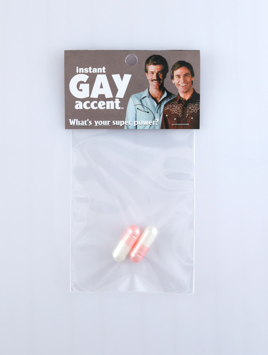 INSTANT GAY ACCENT, 2003 – Shop Nina