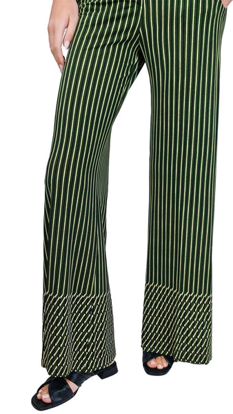SIYU FOREST EXIT CREPE TROUSERS
